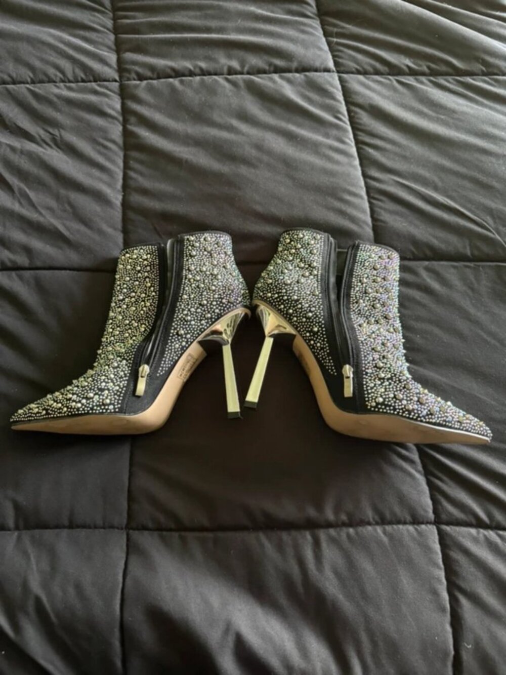 Azalea Wang Sparkle Boots